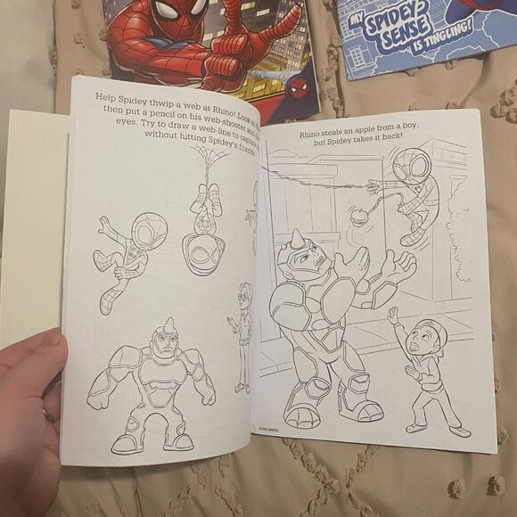 Spider-Man Coloring Books - Picture 3 of 9